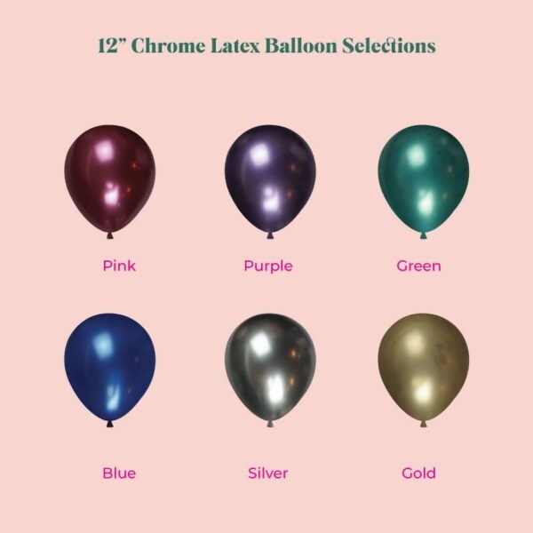 Cady Number Foil Garland Balloon with Design