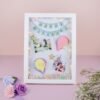 Hot Air Balloon Birthday Frame